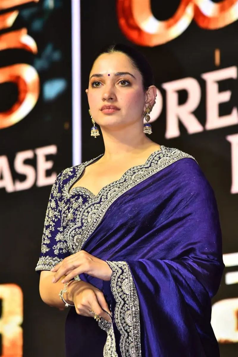 Telugu Actress Tamannaah Bhatia at Baak Movie Pre Release Event